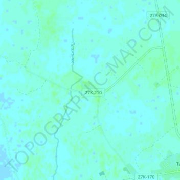 Топографическая карта Солонцы, высота, рельеф