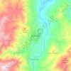 Топографическая карта Planadas, высота, рельеф