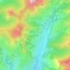 Топографическая карта Les Boissines, высота, рельеф