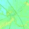 Топографическая карта Glenorchy, высота, рельеф