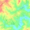 Топографическая карта Nebo, высота, рельеф