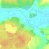 Топографическая карта Слижи, высота, рельеф