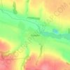 Топографическая карта Погребы, высота, рельеф