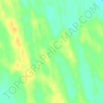 Топографическая карта Lake Eyre Basin, высота, рельеф