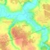 Топографическая карта Ерофейка, высота, рельеф