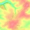 Топографическая карта Прудки, высота, рельеф