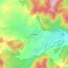 Топографическая карта Илемня, высота, рельеф