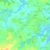Топографическая карта Kerampion, высота, рельеф