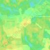Топографическая карта Клясино, высота, рельеф