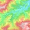Топографическая карта Vallier, высота, рельеф