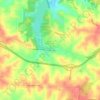 Топографическая карта Apache Flats, высота, рельеф