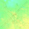 Топографическая карта Кызылорда, высота, рельеф