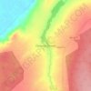 Топографическая карта Починок-Енаево, высота, рельеф