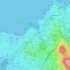 Топографическая карта Sobreira, высота, рельеф