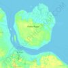 Топографическая карта Pulau Rupat, высота, рельеф