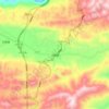 Топографическая карта 上磺镇, высота, рельеф