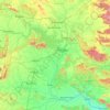 Топографическая карта Sambalpur, высота, рельеф