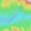 Топографическая карта Cascadia, высота, рельеф