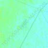 Топографическая карта Жанасу, высота, рельеф