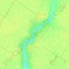 Топографическая карта Новая Каменка, высота, рельеф