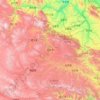 Топографическая карта Gannan, высота, рельеф