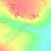Топографическая карта Полевое, высота, рельеф