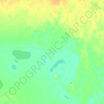 Топографическая карта Чкалов, высота, рельеф