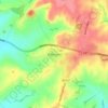 Топографическая карта Billesdon, высота, рельеф