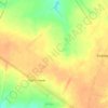 Топографическая карта Бурчак, высота, рельеф