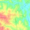 Топографическая карта Houstonville, высота, рельеф