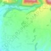 Топографическая карта Дурыпщ, высота, рельеф