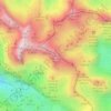 Топографическая карта Tiro Llago, высота, рельеф