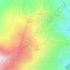 Топографическая карта урочище Сурьма, высота, рельеф