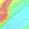 Топографическая карта Харанут, высота, рельеф