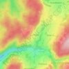 Топографическая карта La Fosse, высота, рельеф
