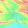 Топографическая карта Yakima, высота, рельеф