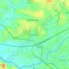 Топографическая карта Melepuram, высота, рельеф