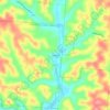 Топографическая карта Orbiston, высота, рельеф