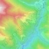 Топографическая карта Granile, высота, рельеф