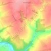 Топографическая карта Сухотино, высота, рельеф