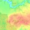 Топографическая карта Исаковское, высота, рельеф