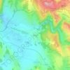 Топографическая карта Sainzelles, высота, рельеф