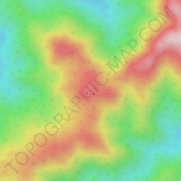 Топографическая карта Buyule Marisa, высота, рельеф