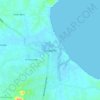 Топографическая карта Sungailiat, высота, рельеф