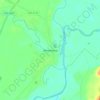 Топографическая карта Мехонское, высота, рельеф