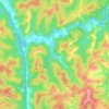 Топографическая карта Plum Orchard, высота, рельеф