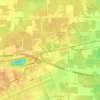 Топографическая карта Garden, высота, рельеф