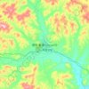 Топографическая карта 鄂伦春旗 ᠣᠷᠴᠣᠨ ᠤ, высота, рельеф
