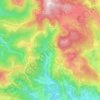 Топографическая карта Podpeč pod Skalo, высота, рельеф