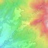 Топографическая карта Papaye, высота, рельеф